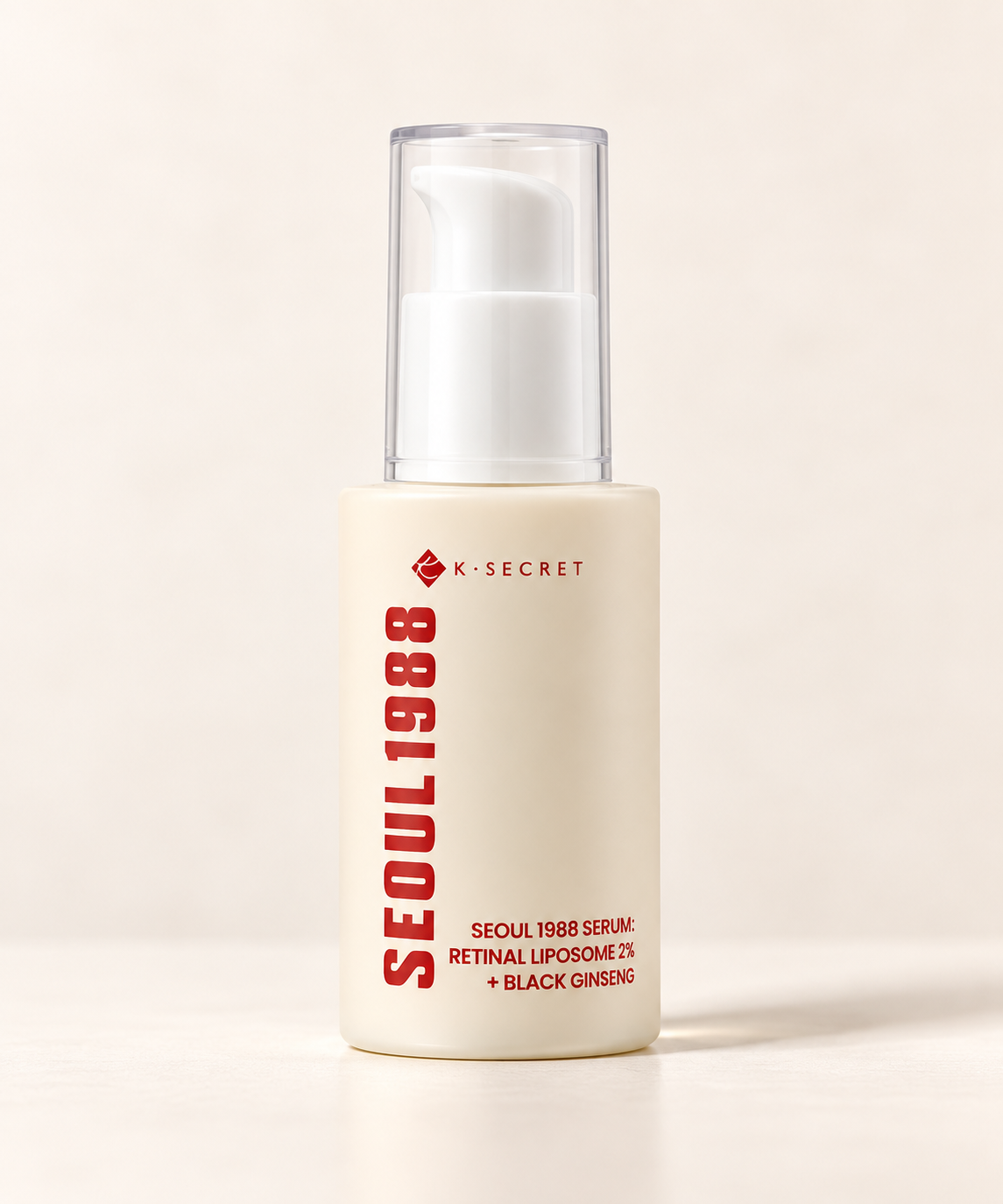 K-SECRET – SEOUL 1988 Serum: Retinal Liposome 2% + Black Ginseng – 30 ml