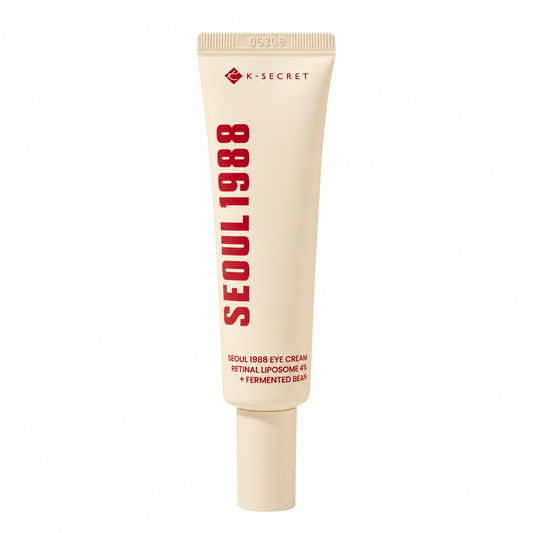K-SECRET – Seoul 1988 Eye Cream: Retinal Liposome 4% + Fermented Bean – 30 ml